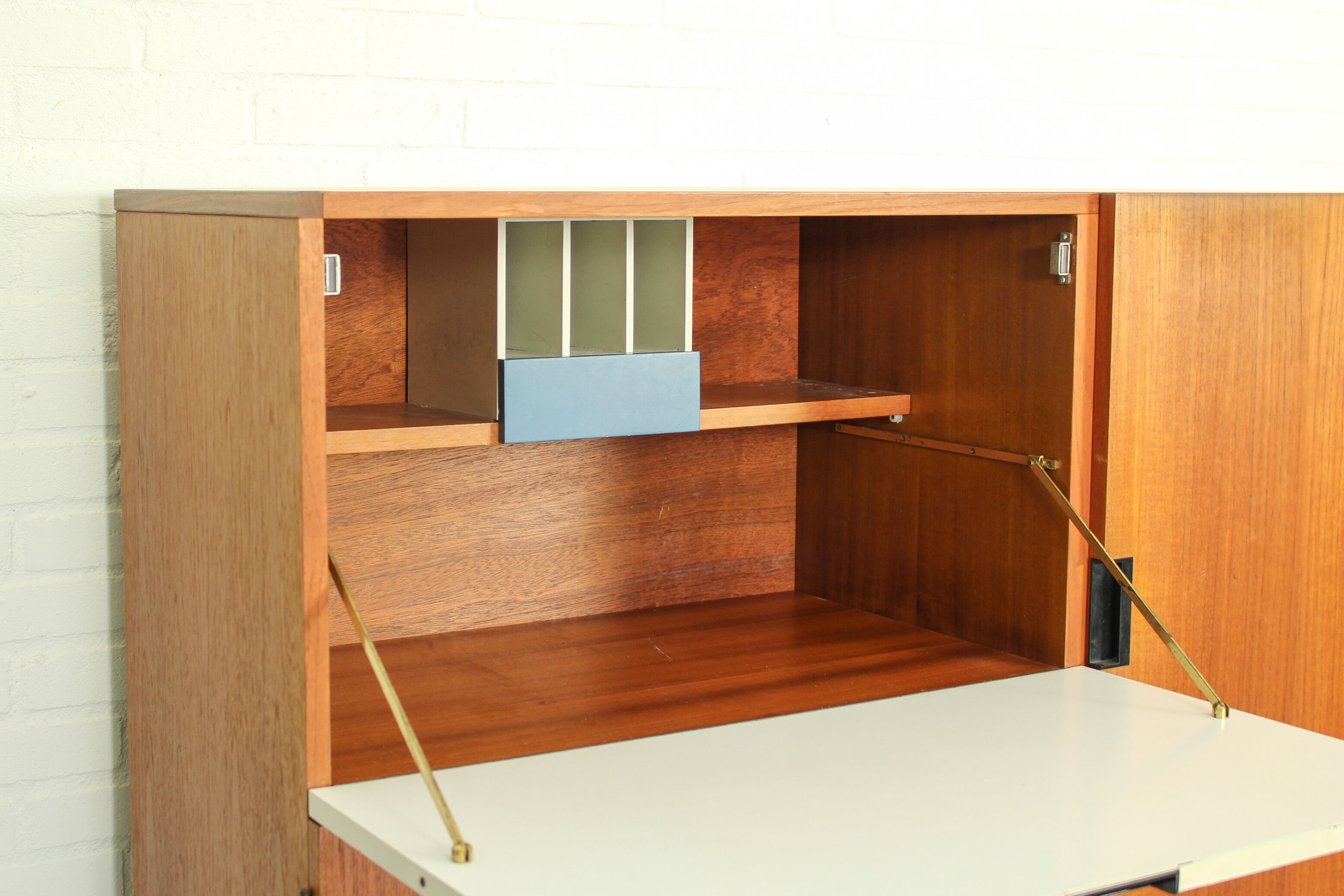 CU01 teak cabinet by Cees Braakman for Pastoe, 1958