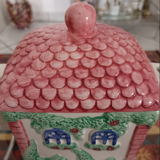 Vintage English cottage teapot