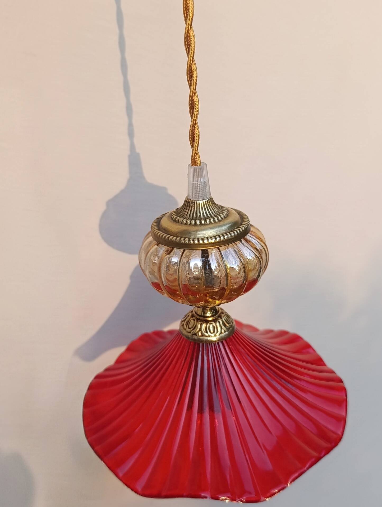 poetic retro ruby lantern