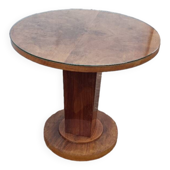 Art deco pedestal table