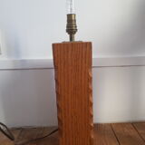 Wooden lamp foot
