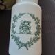 Opaline glass pot - vintage