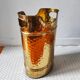 Vintage brass umbrella stand