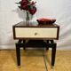 Mid-Century Retro Vintage Teak Side Table by G Plan Librenza “White China"