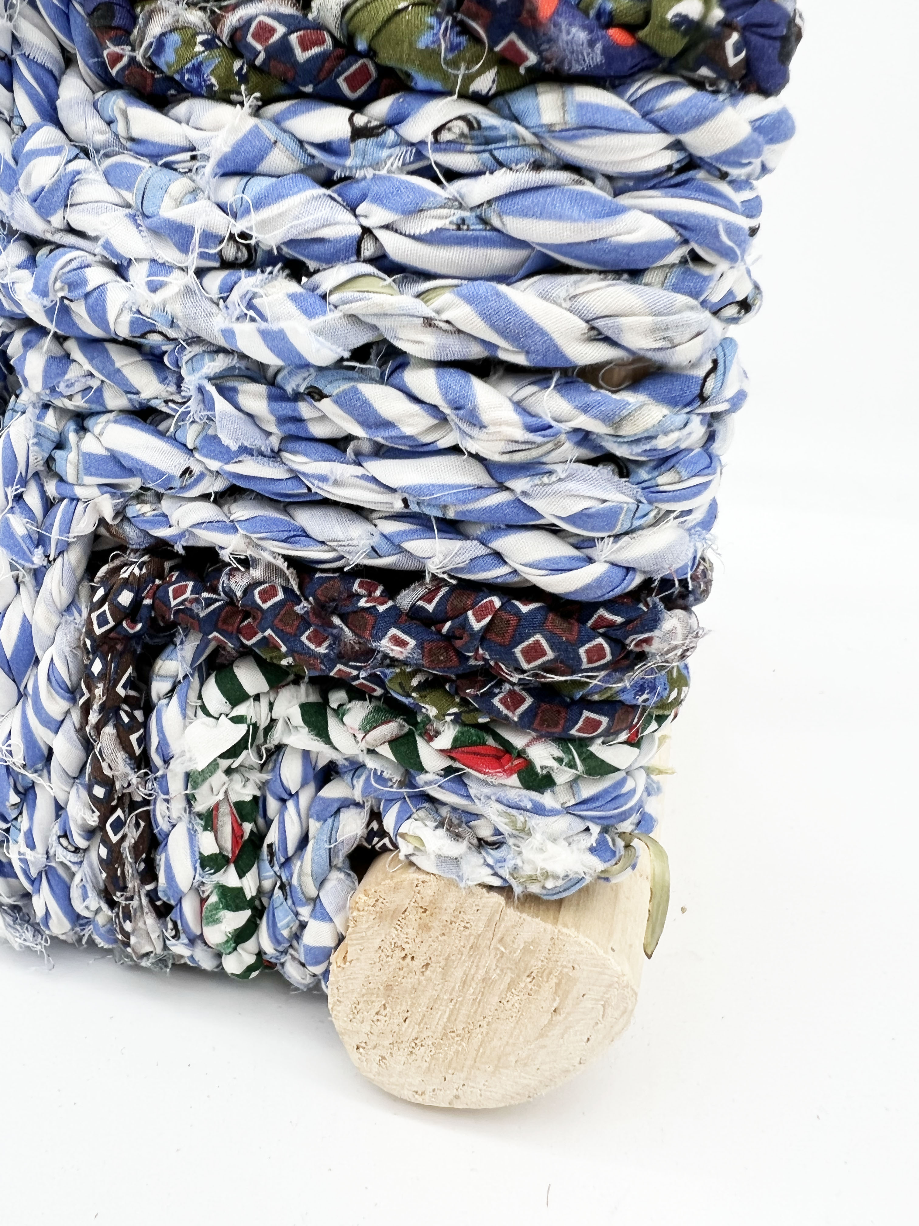 Moroccan stool Boucherouite