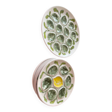 Oyster service signed Belon