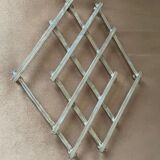 Silvered Metal Art Deco flat underside