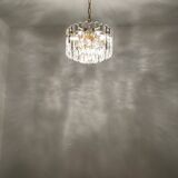 Austrian Palazzo Ice Glass Chandelier by J.T. Kalmar
