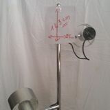 Floor lamp e-reader chrome brush 60/70