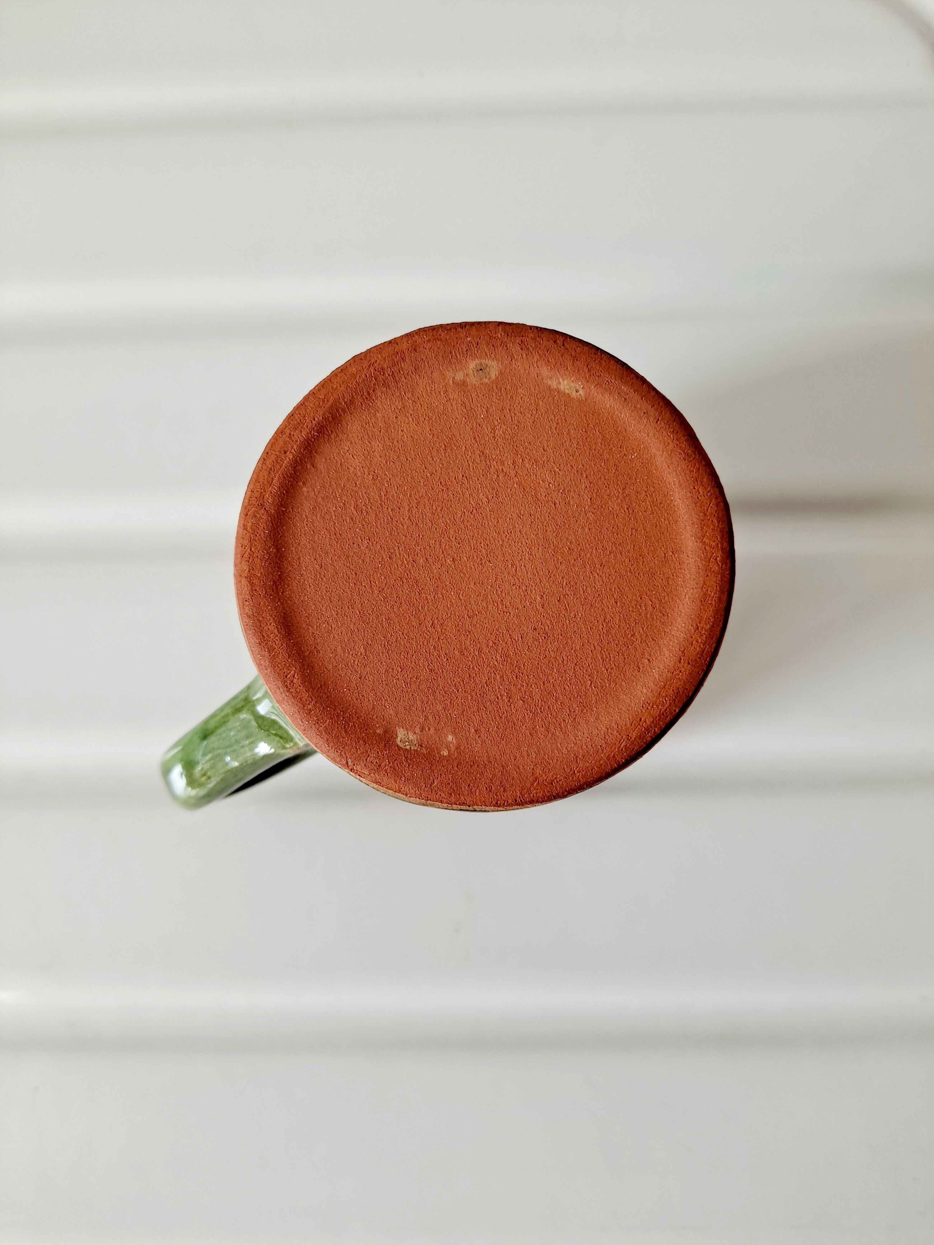 Milk pot bird glazed earth Savoie