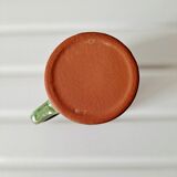 Milk pot bird glazed earth Savoie