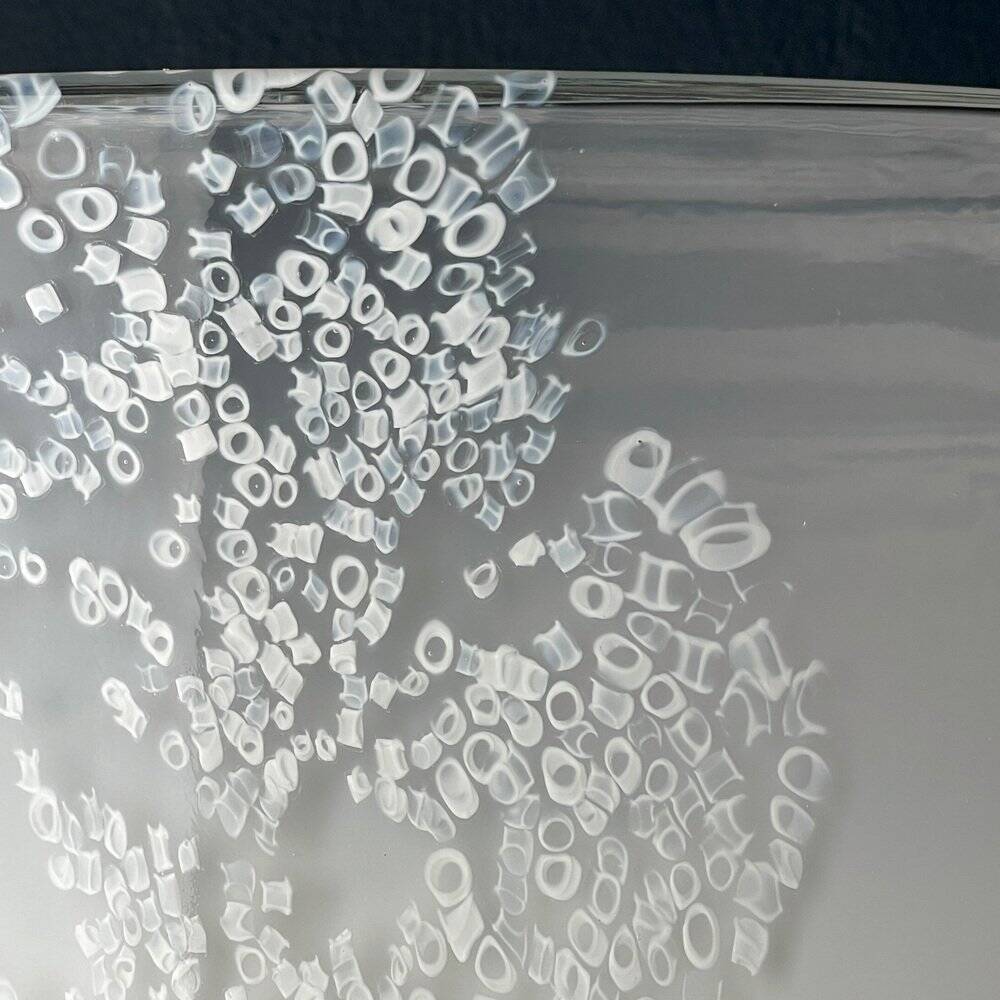 Idra table lamp in Murano glass by Rosanna Toso for Leucos, Italy, 1980s