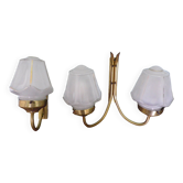 Set of 2 lights and one light wall lights