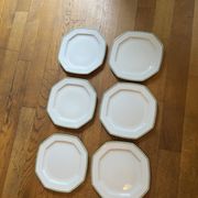 Service 18 pièces en porcelaine de Limoges Jammet-Seignolles – Céladon