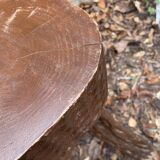 Brutalist tripod stool