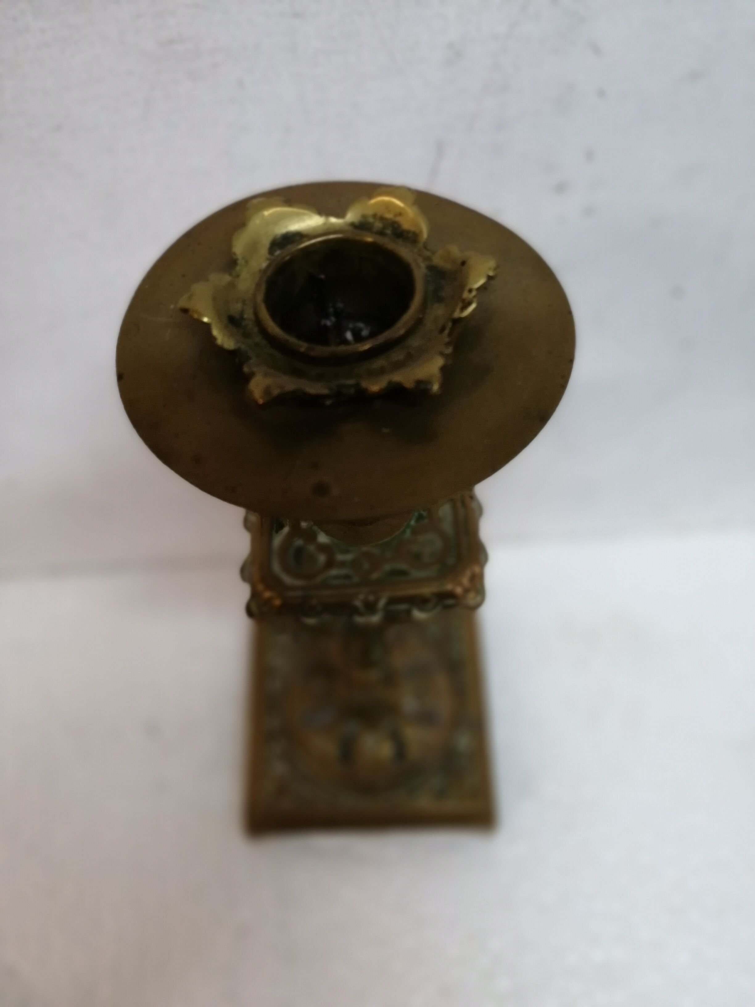 Antique candle holder