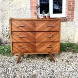 Vintage dresser compass feet