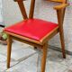 1950s office chair with compass legs