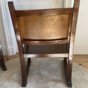 Fauteuils art déco  en bois