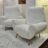 Pair of Italian armchairs from the 1950s