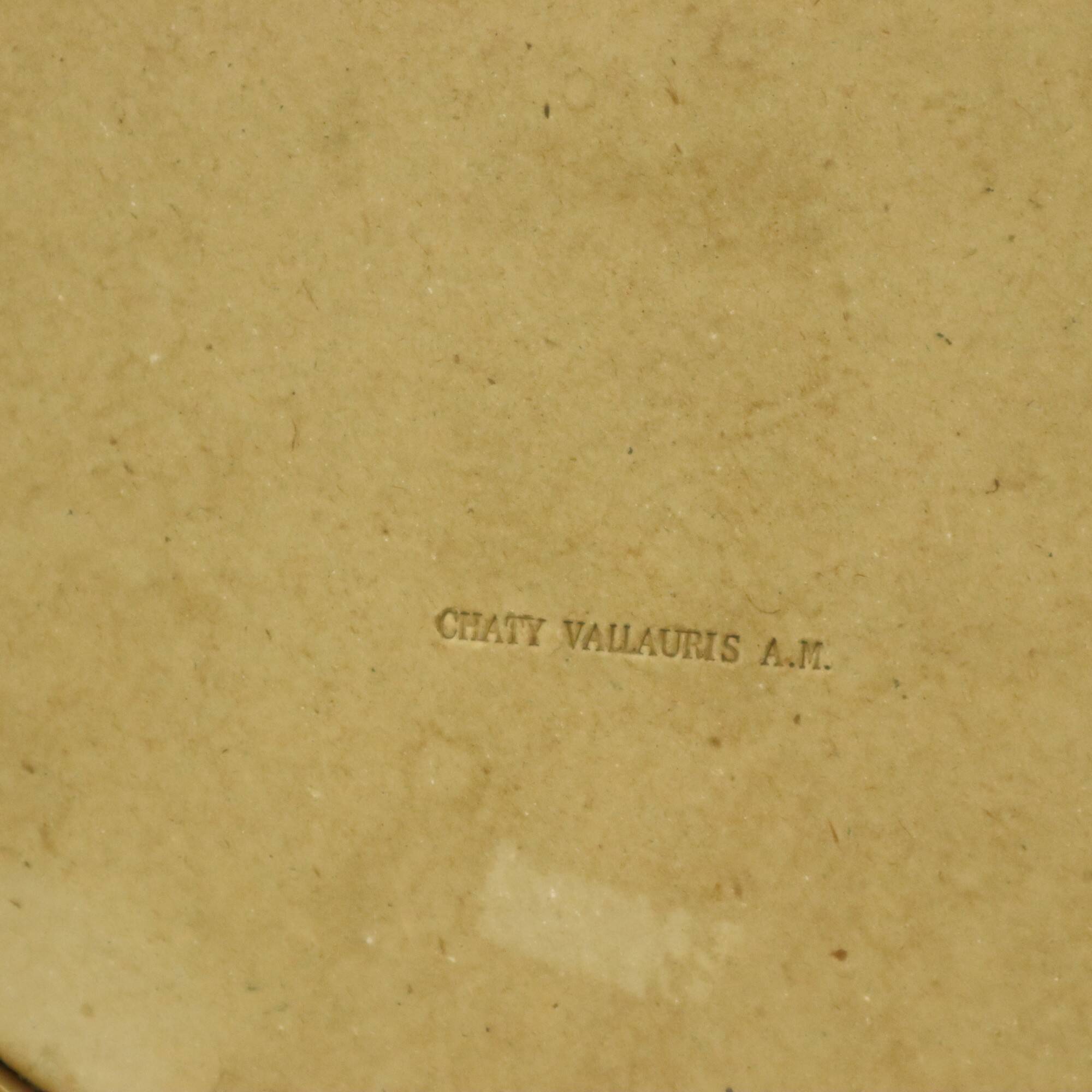 Large Vintage Sun Mirror Chaty Vallauris XL France 91cm