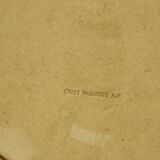 Large Vintage Sun Mirror Chaty Vallauris XL France 91cm