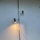 Lampadaire allant du sol au plafond par Josef Hůrka pour Napako, années 1960.