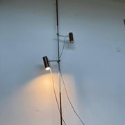 Rare Midcentury Floor to Ceiling Lamp by Josef Hůrka for Napako, 1960s