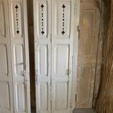 Pair of old shutters