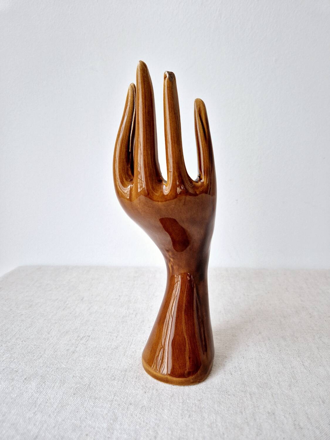 Glazed ceramic soliflore - Vintage