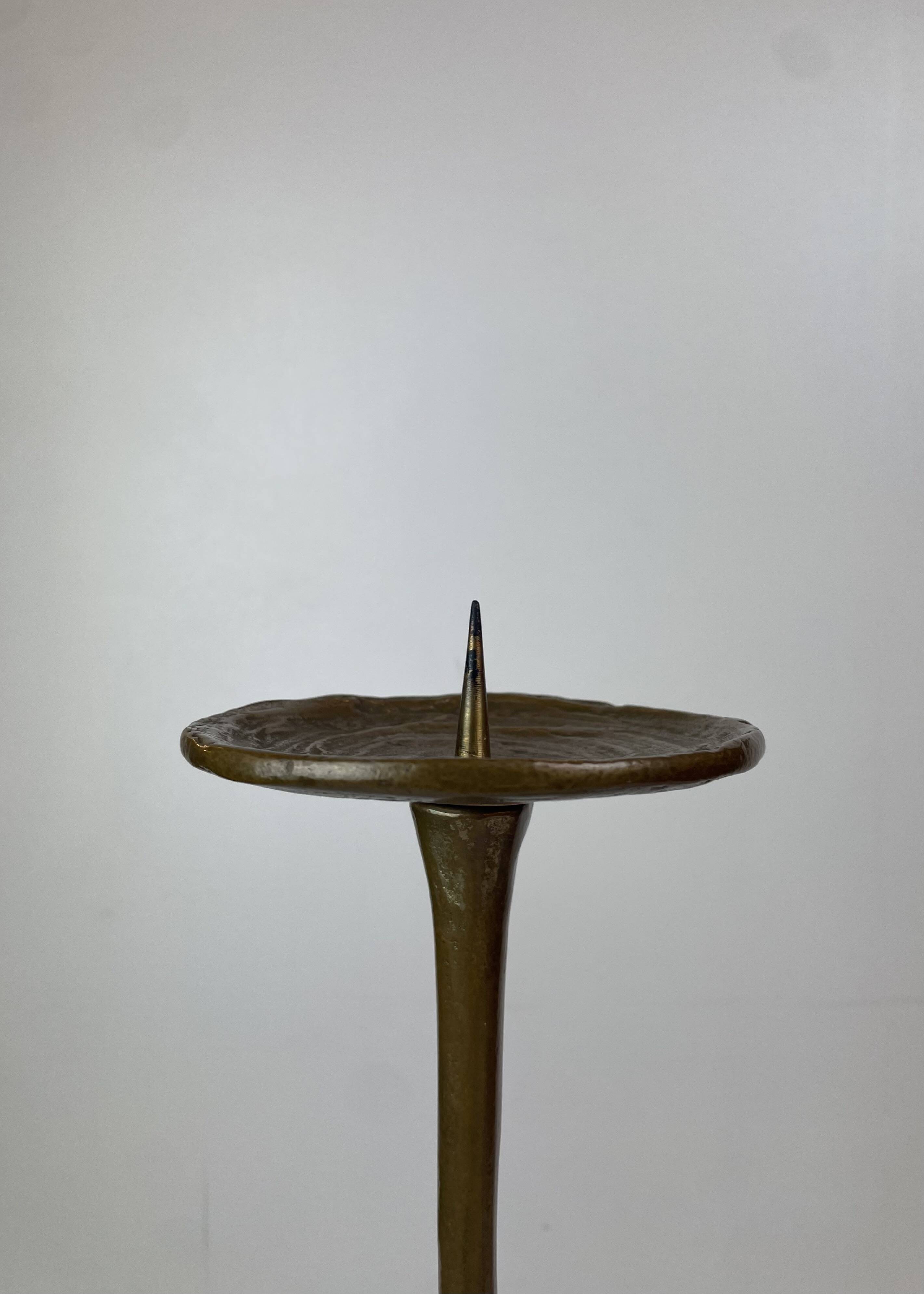 Brutalist Floor Candle Holder by Michael Harjes, Germany, 1960