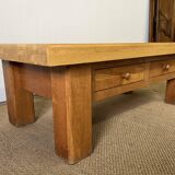 Solid wood coffee table