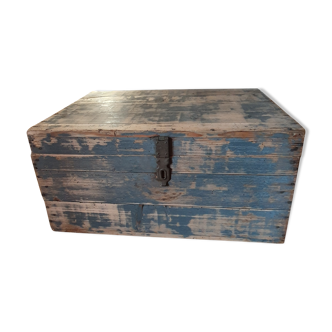 Old travel trunk