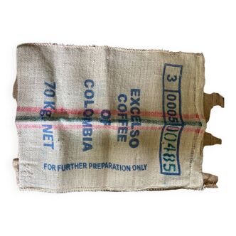 Coffee bag burlap