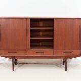 High teak row