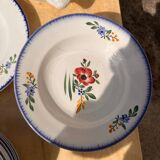 Magnificent antique Digoin & Sarreguemines dinnerware set – 25 pieces