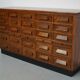 German Oak Apothecary / Shop Cabinet or Sideboard, 1930s