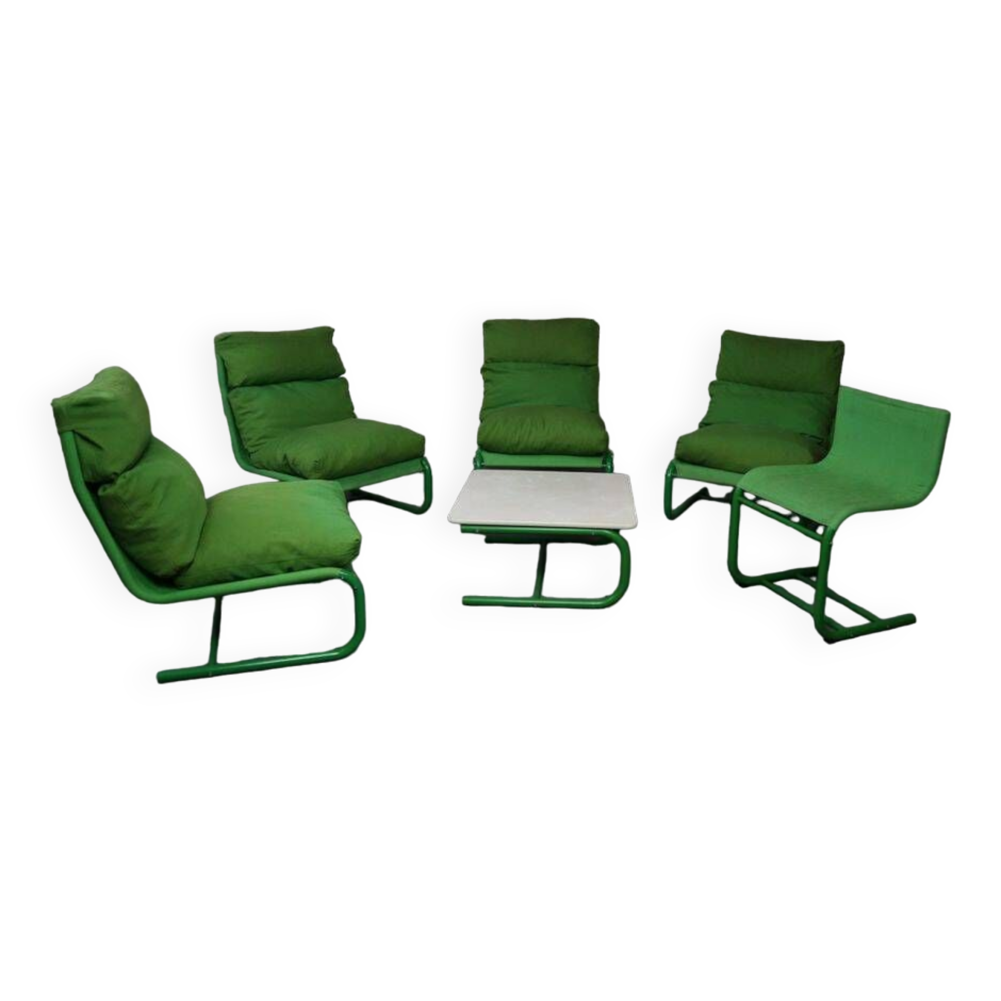 Lounge set "Stuns" by Jan Dranger & Johan Huldt for Innovator, 1973 Sweden