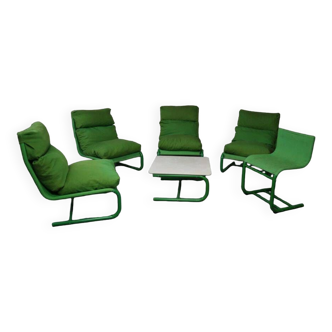 Lounge set "Stuns" by Jan Dranger & Johan Huldt for Innovator, 1973 Sweden