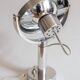 Brushed steel halogen wall lamp type V0207 ‘KLIMAT’, Ikea, 1990s