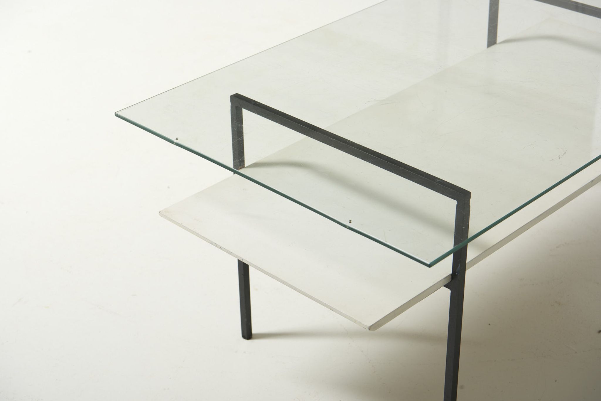 Table basse minimaliste de Coen De Vries pour Tetex, Pays-Bas - années 1950