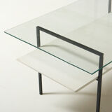 Minimalist Low Table by Coen De Vries for Tetex, Netherlands - 1950's