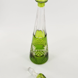 Lined crystal decanter
