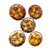 5 Assiettes Vallauris