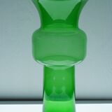 Large green Tang-Li vase by Morales Schildt for Kosta