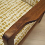 Fauteuil en hêtre, design danois, années 1970, production : Danemark
