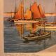 2 Estampes Anciennes / Lithographies. Île d'Oléron par Louis Lessieux