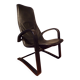 Scandinavian leather armchair