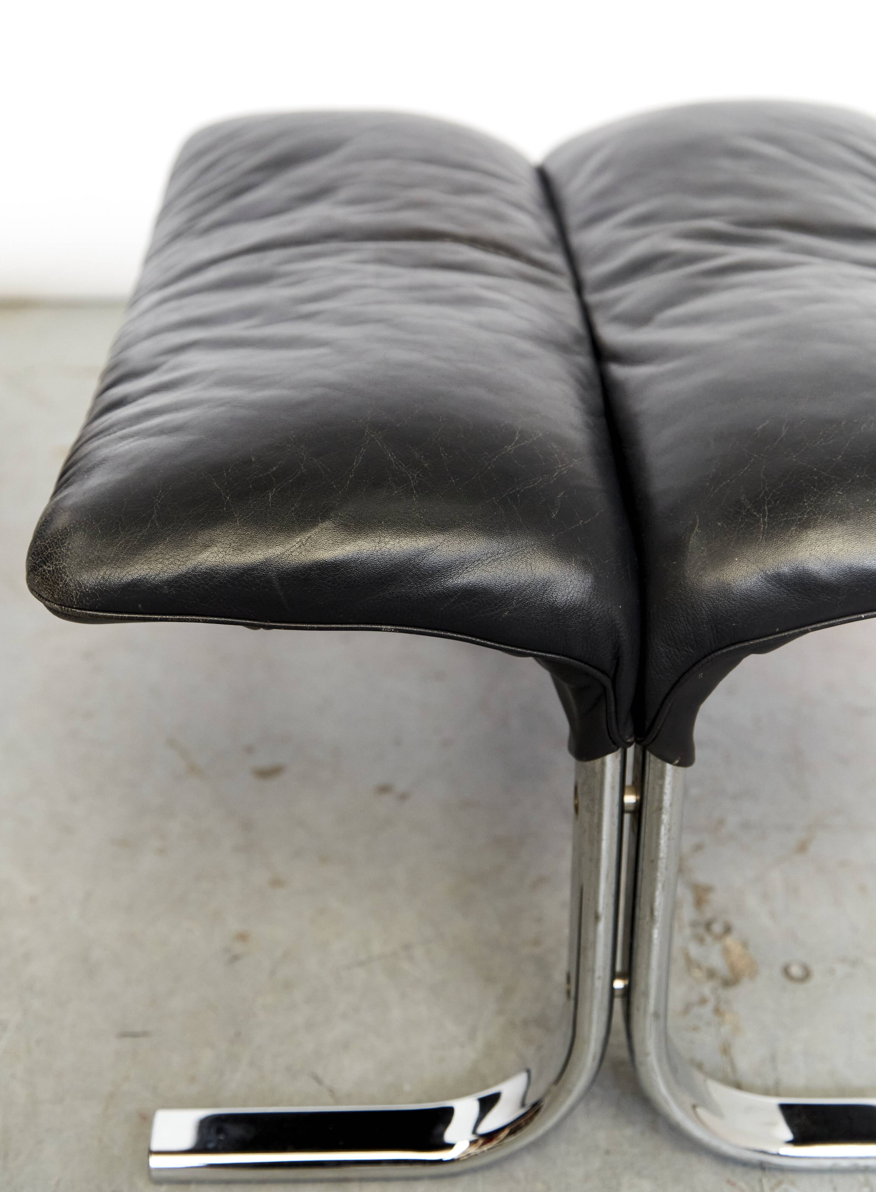 De Sede Lounge Chair & Ottoman DS-2030 de Hans Eichenberger