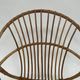 Vintage rattan chair by Dirk van Sliedregt Rohe Noordwolde 1960 in the Netherlands